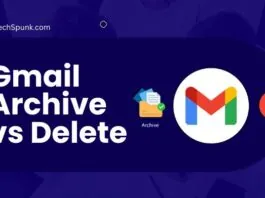 gmail archive vs delete