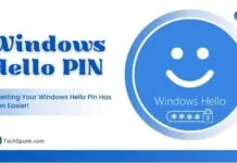 windows hello pin